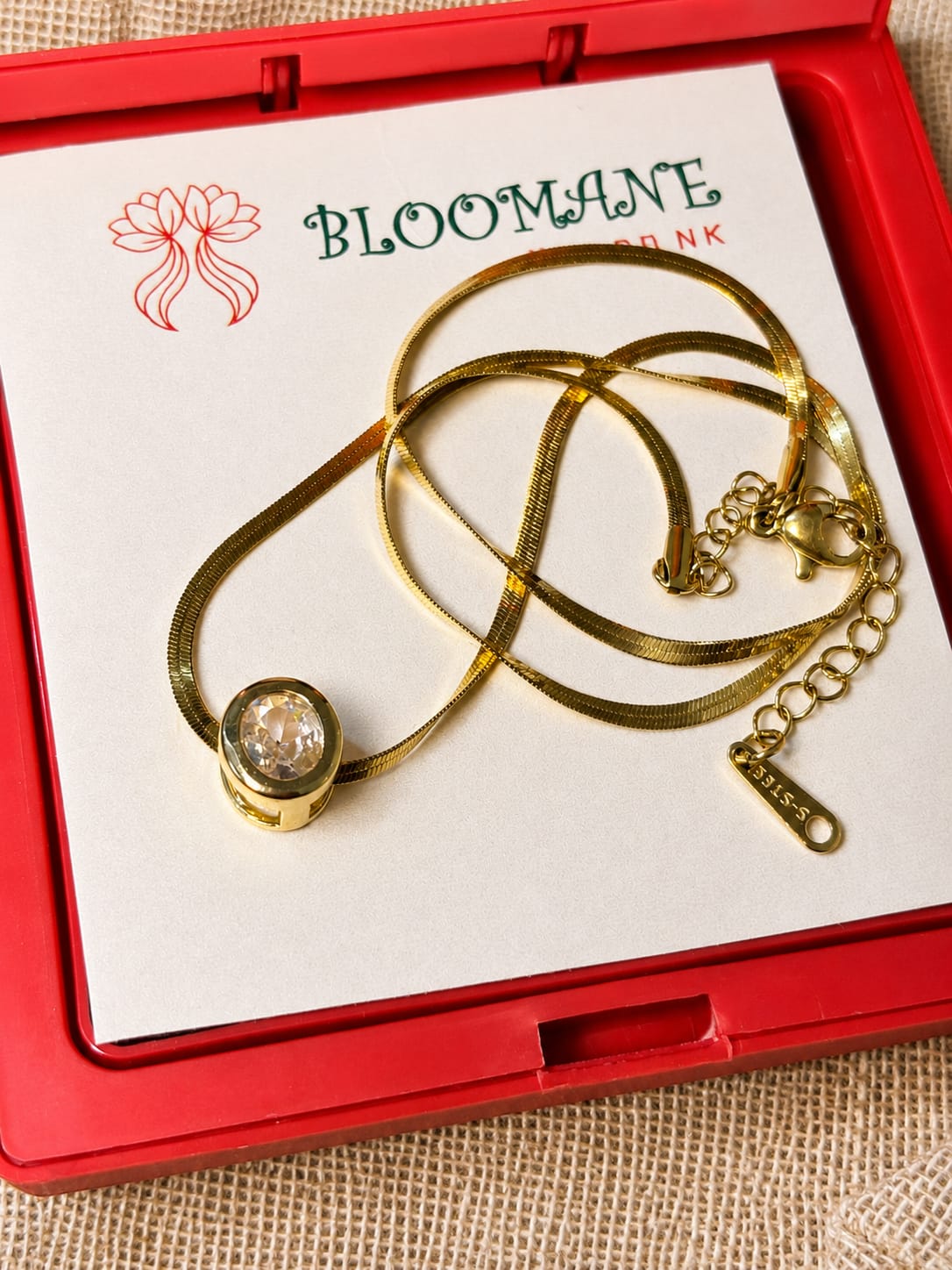 Timeless Solitaire Necklace