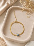 Gold Evil Eye Bracelet